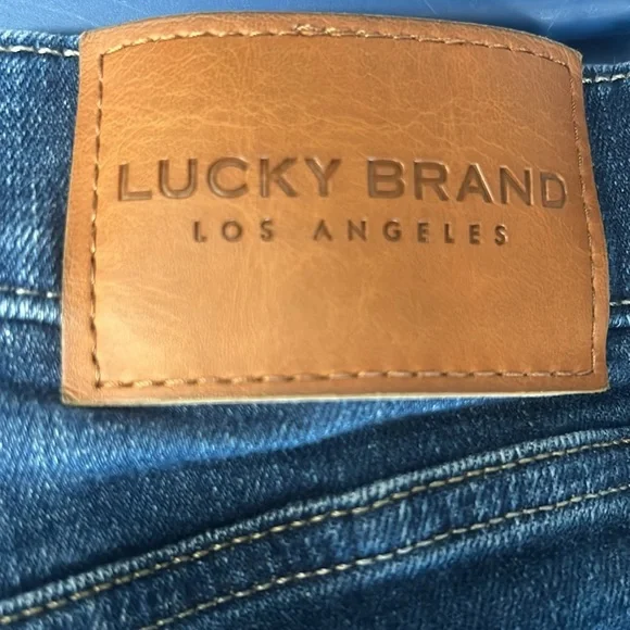 Lucky Brand Blue Skinny Jeans with Stretch - Picture 5 of 6